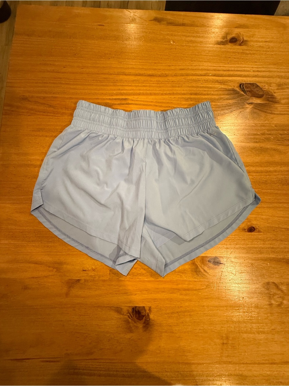 DSG - Athletic Shorts with Elastic Waist - Light Blue